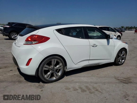 2012 Hyundai Veloster w/Gray Int with VIN KMHTC6AD7CU049777, listed as a Copart auction lot 54800215 with 221,091 mi miles and Clean title. Bid and sale history available at DreamBid. Image 3.