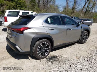2021 Lexus UX with VIN JTHP9JBH9M2040616, listed as a Copart auction lot 49182703 with 14,339 mi miles. Bid and sale history available at carsss.com. Image 3.