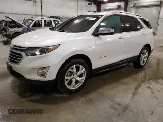 2018 Chevrolet Equinox Premier with VIN 2GNAXVEVXJ6211255, listed as a Copart auction lot 55667235 with 140,632 mi miles and Non Repairable. Bid and sale history available at DreamBid. Image 1.