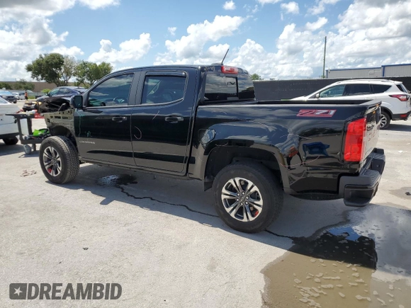 2022 Chevrolet Colorado 2WD Z71 with VIN 1GCGSDEN3N1203499, listed as a Copart auction lot 61243365 with 22,903 mi miles and Salvage title. Bid and sale history available at DreamBid. Image 2.