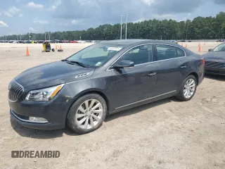 2016 Buick LaCrosse Leather with VIN 1G4GB5G31GF146318, listed as a Copart auction lot 63081805 with 74,275 mi miles and Salvage title. Bid and sale history available at DreamBid. Image 1.
