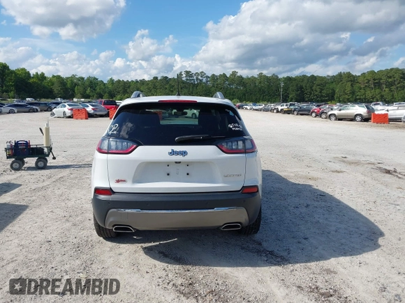 2019 Jeep Cherokee Limited with VIN 1C4PJLDX1KD302882, listed as a IAAI auction lot 42191309 with 79,426 mi miles and . Bid and sale history available at DreamBid. Image 16.