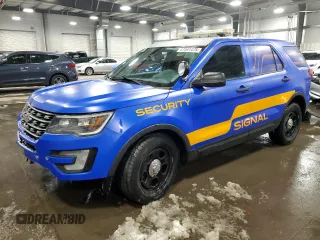 2018 Ford Police Interceptor Utility z VIN 1FM5K8AR1JGB19773, wystawiony jako Copart lot #47541475 z przebiegiem 203 649 mil mil oraz Szkoda całkowita • Salvage title. Historia ofert i sprzedaży dostępna na DreamBid. Obrazek 1.