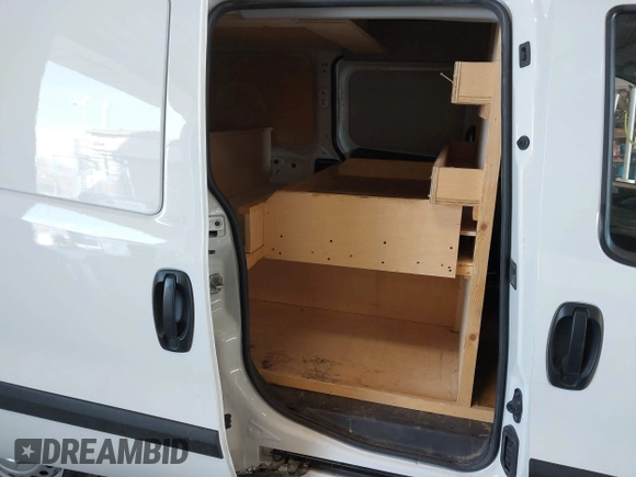 2020 Ram ProMaster City Cargo Tradesman with VIN ZFBHRFAB9L6R58490, listed as a IAAI auction lot 41786284 with 55,047 mi miles and . Bid and sale history available at DreamBid. Image 8.