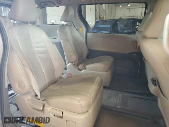 2013 Toyota Sienna XLE with VIN 5TDDK3DC9DS070424, listed as a Copart auction lot 61406715 with 193,583 mi miles and Salvage title. Bid and sale history available at DreamBid. Image 11.