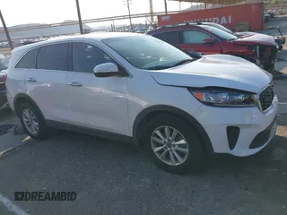 2019 Kia Sorento S V6 with VIN 5XYPG4A52KG558439, listed as a IAAI auction lot 41462127 with 73,552 mi miles. Bid and sale history available at carsss.com. Image 1.