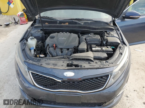 2015 Kia Optima LX with VIN 5XXGM4A75FG370163, listed as a Copart auction lot 76329974 with 106,273 mi miles and Clean Title. Bid and sale history available at carsss.com. Image 11.