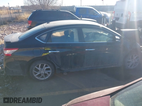 2015 Nissan Sentra SR with VIN 3N1AB7AP4FY301598, listed as a IAAI auction lot 41450677 with 128,708 mi miles and . Bid and sale history available at DreamBid. Image 14.