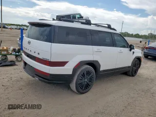 2025 Hyundai Santa Fe Calligraphy with VIN 5NMP5DG17SH035403, listed as a Copart auction lot 61793055 with 10,078 mi miles and Salvage title. Bid and sale history available at DreamBid. Image 3.