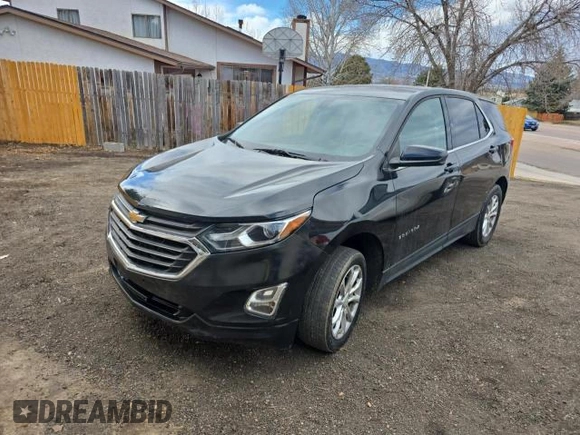 2019 Chevrolet Equinox LT with VIN 2GNAXUEV9K6121154, listed as a Copart auction lot 47882055 with 76,474 mi miles and Salvage Title. Bid and sale history available at DreamBid. Image 2.