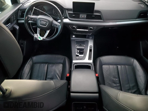 2018 Audi Q5 Premium with VIN WA1ANAFY8J2204229, listed as a Copart auction lot 87165894 with Not Provided miles and Clean Title. Bid and sale history available at carsss.com. Image 8.