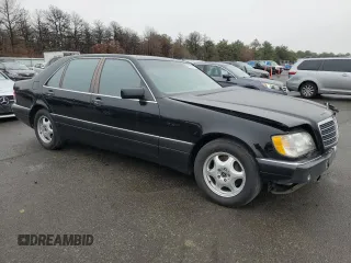 1999 Mercedes-Benz S-Class with VIN WDBGA51G5XA422062, listed as a Copart auction lot 83805544 with 198,439 mi miles and Salvage Title. Bid and sale history available at carsss.com. Image 4.