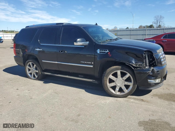 2008 Cadillac Escalade with VIN 1GYFK63898R101905, listed as a Copart auction lot 46703265 with 0 mi miles and Salvage Title. Bid and sale history available at carsss.com. Image 4.