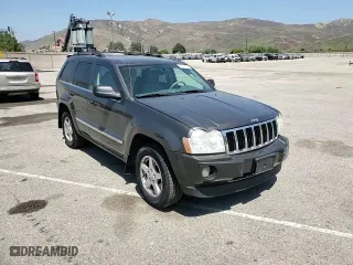 2006 Jeep Grand Cherokee Limited with VIN 1J4HS58N86C117546, listed as a Copart auction lot 61478474 with 236,987 mi miles and Salvage Title. Bid and sale history available at carsss.com. Image 11.