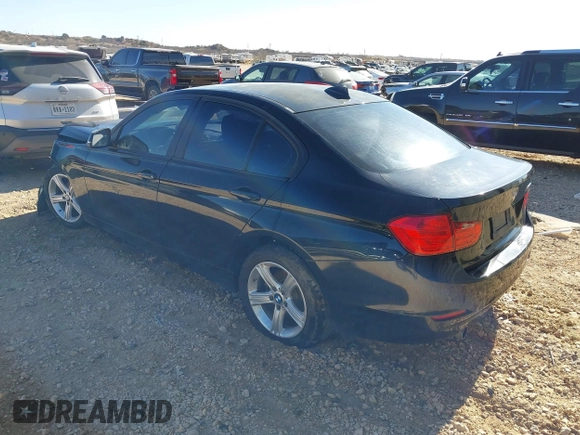 2013 BMW 3 Series 320i with VIN WBA3B1C50DF461591, listed as a IAAI auction lot 41505029 with 1 mi miles. Bid and sale history available at carsss.com. Image 3.