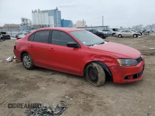 2012 Volkswagen Jetta Sedan S w/Sunroof with VIN 3VW2K7AJXCM305281, listed as a Copart auction lot 86069074 with 178,953 mi miles and Salvage Title. Bid and sale history available at carsss.com. Image 4.