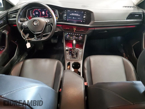 2019 Volkswagen Jetta SEL with VIN 3VWEB7BUXKM261707, listed as a Copart auction lot 49693955 with 229,200 mi miles and Non repairable. Bid and sale history available at DreamBid. Image 8.