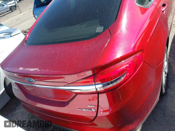 2017 Ford Fusion Hybrid SE with VIN 3FA6P0LU7HR317604, listed as a IAAI auction lot 42713039 with 302,322 mi miles and . Bid and sale history available at DreamBid. Image 15.