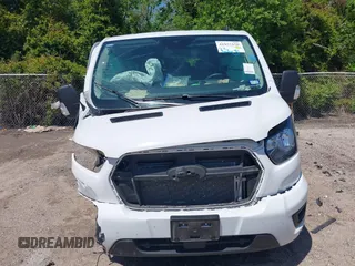 2024 Ford Transit Passenger XL with VIN 1FBAX2Y80RKA83702, listed as a IAAI auction lot 41955150 with 21,964 mi miles. Bid and sale history available at carsss.com. Image 12.