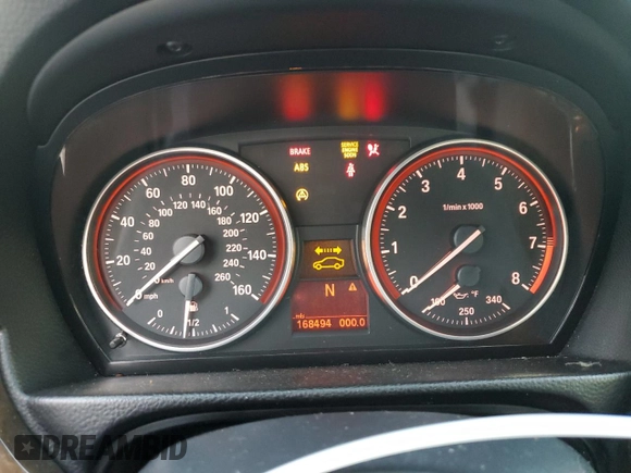 2008 BMW 3 Series 335i with VIN WBAVB73538KY65039, listed as a Copart auction lot 44325925 with 168,494 mi miles and Salvage title. Bid and sale history available at DreamBid. Image 9.