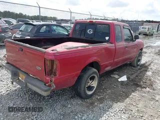 1995 Ford Ranger XL with VIN 1FTCR14A3SPA08504, listed as a IAAI auction lot 41941198 with 222,639 mi miles. Bid and sale history available at carsss.com. Image 4.