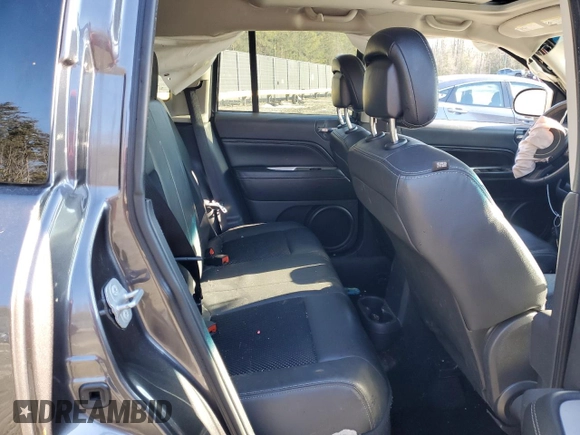 2014 Jeep Compass Latitude with VIN 1C4NJDEB3ED852993, listed as a Copart auction lot 47291945 with 0 mi miles and Non Repairable. Bid and sale history available at carsss.com. Image 12.
