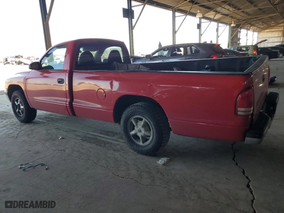 1998 Dodge Dakota SLT with VIN 1B7GL26X4WS614987, listed as a Copart auction lot 69105064 with 101,109 mi miles and Salvage Title. Bid and sale history available at carsss.com. Image 2.