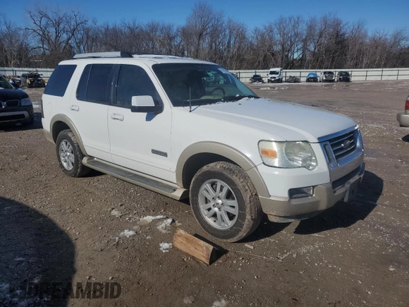 2006 Ford Explorer Eddie Bauer z VIN 1FMEU64836UA31883, wystawiony jako Copart lot #41492345 z przebiegiem 175 556 mil mil oraz Szkoda całkowita • Salvage title. Historia ofert i sprzedaży dostępna na DreamBid. Obrazek 4.