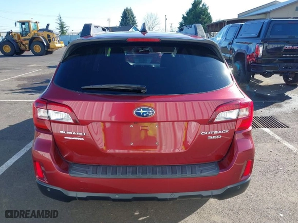 2017 Subaru Outback Limited with VIN 4S4BSENC9H3416637, listed as a IAAI auction lot 41736483 with NaN miles. Bid and sale history available at carsss.com. Image 16.