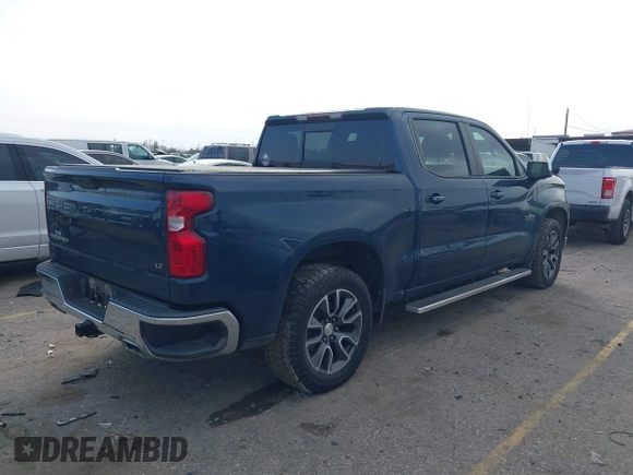 2019 Chevrolet Silverado 1500 LT with VIN 3GCUYDED2KG240176, listed as a IAAI auction lot 41585146 with 85,304 mi miles. Bid and sale history available at carsss.com. Image 4.