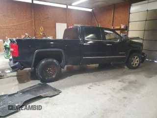 2014 GMC Sierra 1500 SLT with VIN 3GTU2VEC7EG143204, listed as a Copart auction lot 57899355 with Not provided miles and Salvage title. Bid and sale history available at DreamBid. Image 3.