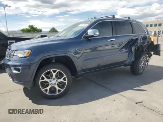 2020 Jeep Grand Cherokee High Altitude with VIN 1C4RJFCT0LC225003, listed as a Copart auction lot 56687565 with 125,090 mi miles and Salvage title. Bid and sale history available at DreamBid. Image 1.