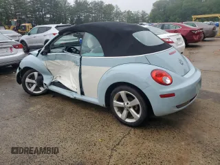2010 Volkswagen Beetle with VIN 3VWRG3AL7AM006001, listed as a Copart auction lot 56973285 with Not provided miles and Salvage title. Bid and sale history available at DreamBid. Image 2.