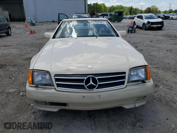 1990 Mercedes-Benz 300 with VIN WDBFA61E7LF005166, listed as a Copart auction lot 54270635 with 137,378 mi miles and Clean Title. Bid and sale history available at DreamBid. Image 5.