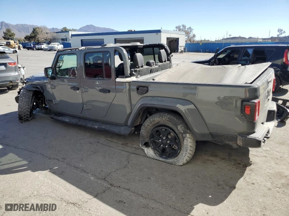 2021 Jeep Gladiator Sport S with VIN 1C6HJTAGXML558947, listed as a Copart auction lot 44548585 with NaN miles and Salvage Title. Bid and sale history available at carsss.com. Image 2.
