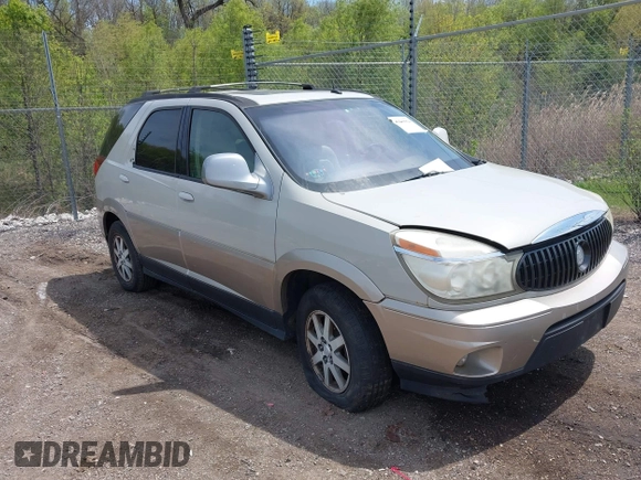 2004 Buick Rendezvous with VIN 3G5DA03E64S598011, listed as a IAAI auction lot 42209824 with 236,673 mi miles and . Bid and sale history available at DreamBid. Image 1.