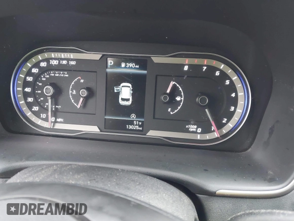 2023 Hyundai Tucson SEL z VIN 5NMJBCAE3PH214971, wystawiony jako IAAI lot #42014930 z przebiegiem 13 025 mil mil oraz . Historia ofert i sprzedaży dostępna na DreamBid. Obrazek 7.