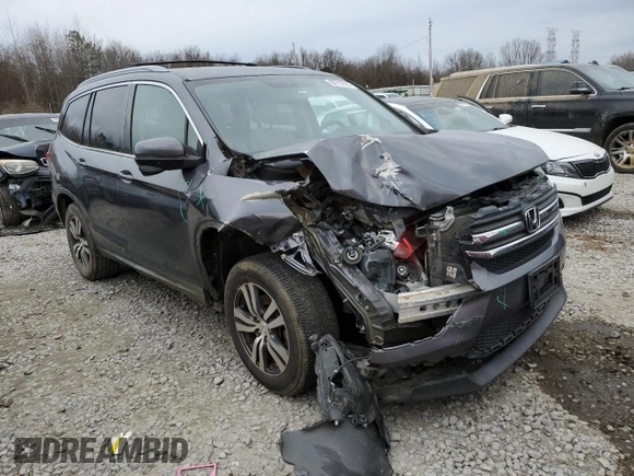 2017 Honda Pilot EX-L with VIN 5FNYF5H52HB017054, listed as a Copart auction lot 88710325 with 139,726 mi miles and Salvage Title. Bid and sale history available at carsss.com. Image 4.
