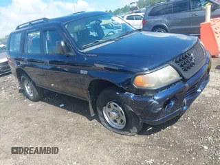2003 Mitsubishi Montero ES z VIN JA4MT21HX3J042791, wystawiony jako IAAI lot #42295675 z przebiegiem 156 757 mil mil oraz . Historia ofert i sprzedaży dostępna na DreamBid. Obrazek 1.