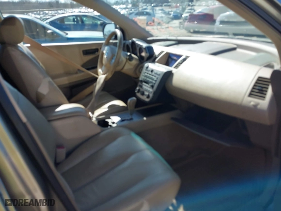 2004 Nissan Murano SL with VIN JN8AZ08T24W221583, listed as a IAAI auction lot 41693589 with 216,465 mi miles. Bid and sale history available at carsss.com. Image 5.