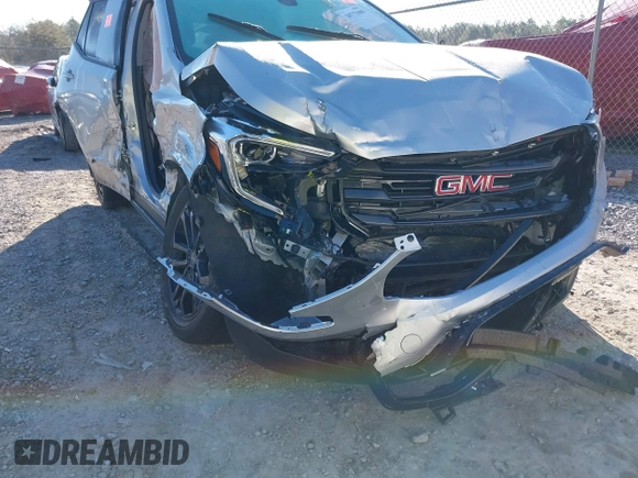2021 GMC Terrain SLT z VIN 3GKALVEV4ML326829, wystawiony jako IAAI lot #38771065 z przebiegiem Nie podano mil oraz . Historia ofert i sprzedaży dostępna na DreamBid. Obrazek 6.