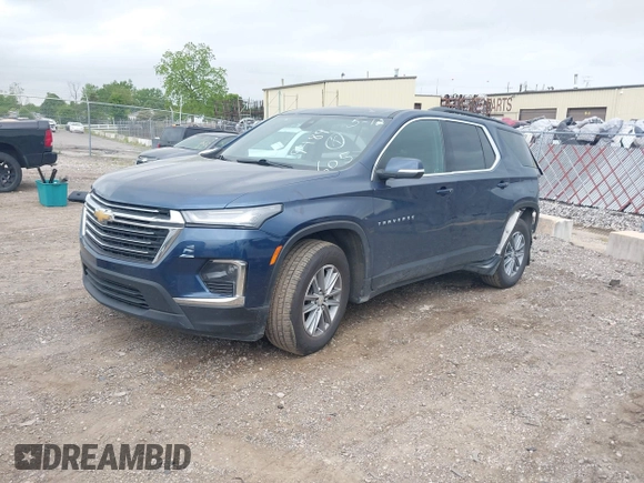 2022 Chevrolet Traverse LT Cloth с VIN 1GNERGKW1NJ129489, выставлен на аукционе IAAI как лот 42366174 с пробегом 47 340 миль миль и . История ставок и продаж доступна на DreamBid. Изображение 2.