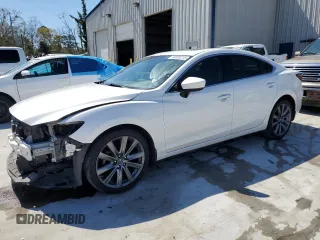 2018 Mazda 6 Touring with VIN JM1GL1VM6J1323813, listed as a Copart auction lot 48699215 with 154,341 mi miles and Salvage Title. Bid and sale history available at carsss.com. Image 1.