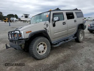 2003 Hummer H2 with VIN 5GRGN23U93H128347, listed as a Copart auction lot 49315985 with 277,074 mi miles and Salvage Title. Bid and sale history available at carsss.com. Image 1.