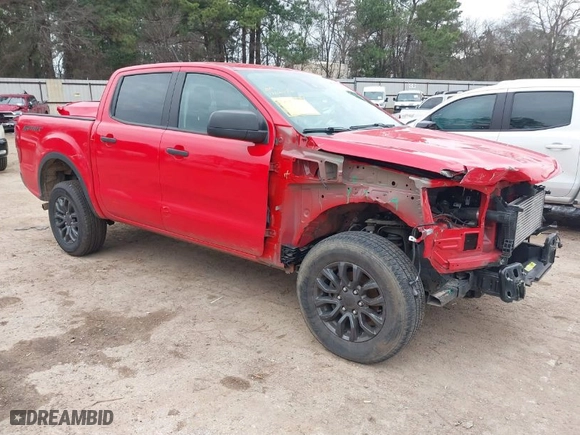 2023 Ford Ranger XL with VIN 1FTER4EH0PLE08377, listed as a IAAI auction lot 41664918 with 44,236 mi miles. Bid and sale history available at carsss.com. Image 1.