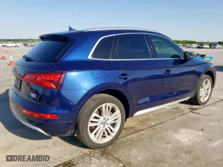 2018 Audi Q5 Premium Plus with VIN WA1BNAFY3J2004475, listed as a Copart auction lot 52731845 with 112,884 mi miles and Clean Title. Bid and sale history available at carsss.com. Image 3.