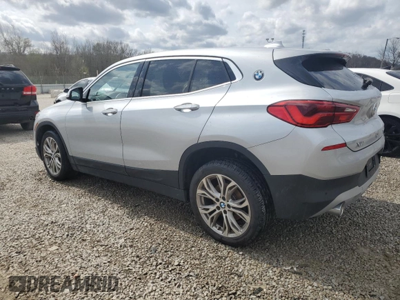2020 BMW X2 sDrive28i with VIN WBXYH9C0XL5P15227, listed as a Copart auction lot 48195535 with 84,760 mi miles and Non Repairable. Bid and sale history available at carsss.com. Image 2.