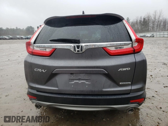 2019 Honda CR-V Touring with VIN 2HKRW2H98KH630729, listed as a Copart auction lot 43032655 with 114,105 mi miles and Salvage Title. Bid and sale history available at carsss.com. Image 6.