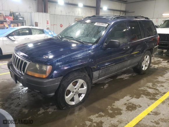 2001 Jeep Grand Cherokee Laredo with VIN 1J4GW48S91C569580, listed as a Copart auction lot 50659825 with 171,215 mi miles and Clean Title. Bid and sale history available at carsss.com. Image 1.