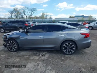 2016 Nissan Maxima SL with VIN 1N4AA6AP8GC385175, listed as a IAAI auction lot 41987763 with 117,485 mi miles and . Bid and sale history available at DreamBid. Image 14.